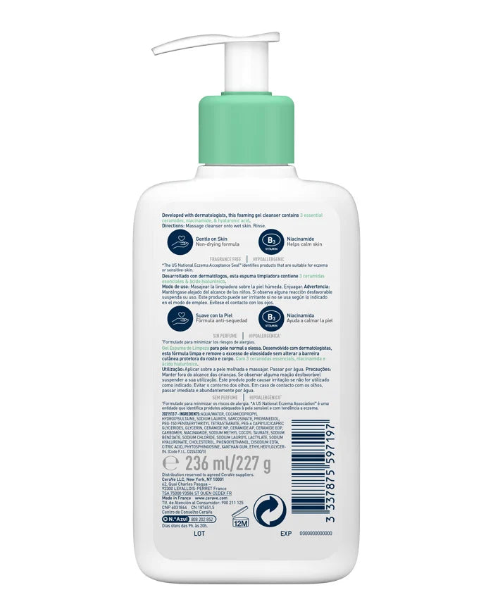 Gel Limpiador Espumoso