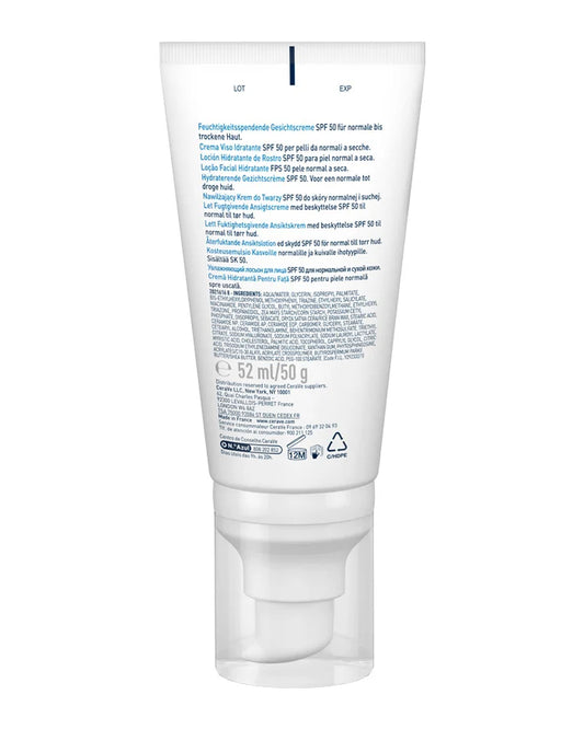 Loción Hidratante de Rostro SPF 50