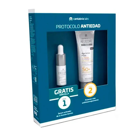 Pack Heliocare 360 Age Active Fluid SPF50 + Serum Endocare