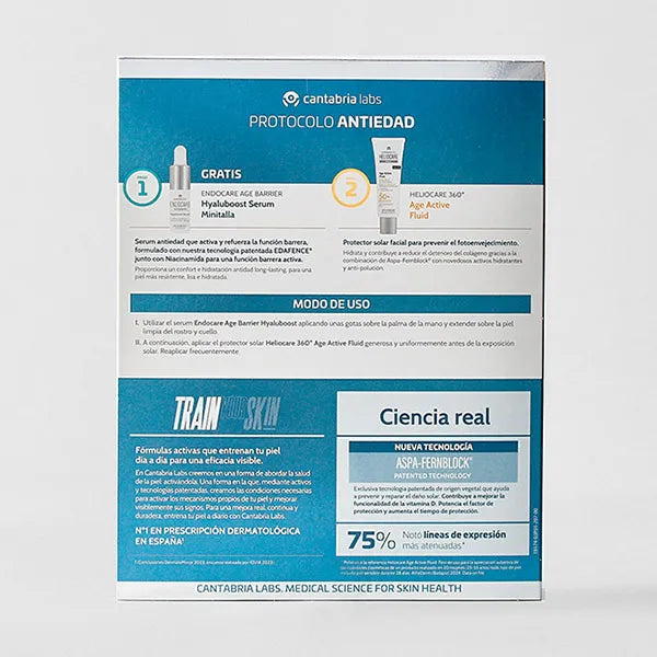 Pack Heliocare 360 Age Active Fluid SPF50 + Serum Endocare