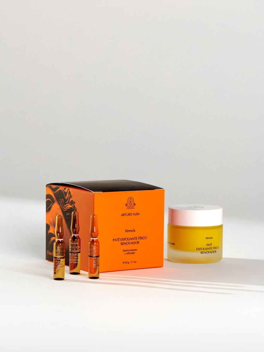 Paté exfoliante físico renovador