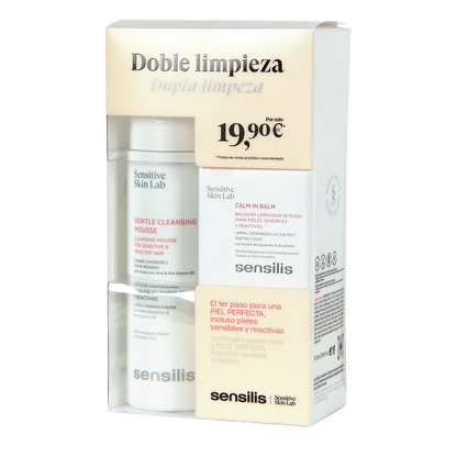 Pack Doble limpieza Gentle Cleansing [Mousse] + Calm in Balm 25ml